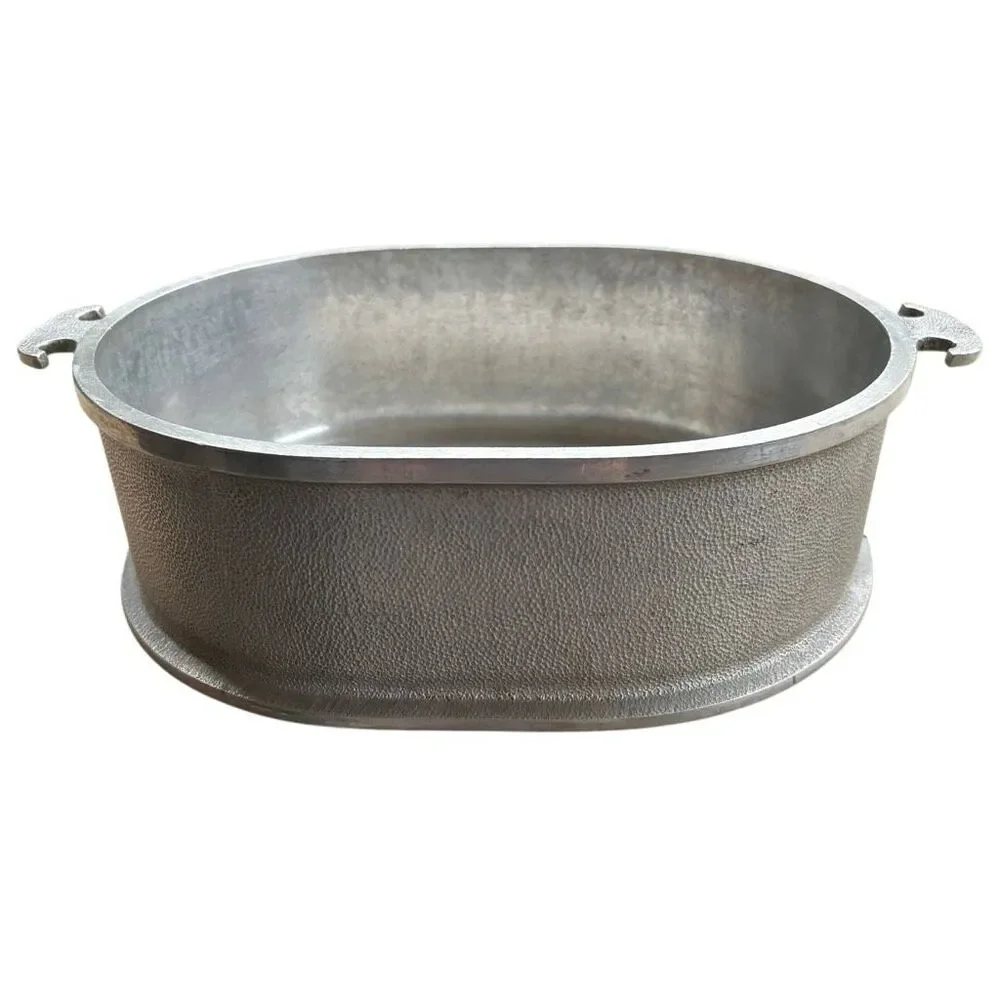 Vintage Guardian Service Ware Cast Aluminum Oval Roaster Pan 12.75